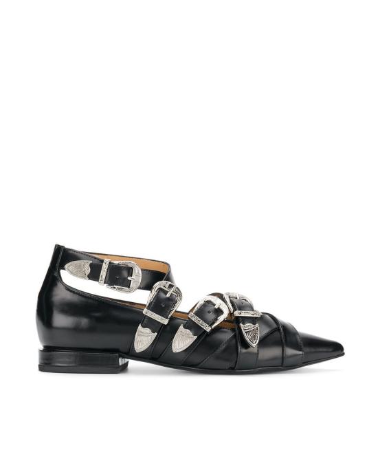 Toga Pulla AJ926 buckle leather shoes Women